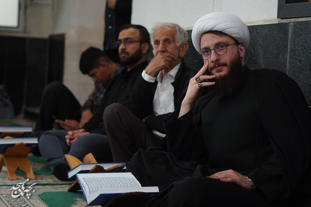محفل انس با قرآن در مسجد جامع ملاط