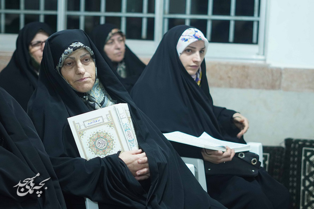 محفل انس با قرآن در کانون شهيد بخشعلي زاده ملاسرا