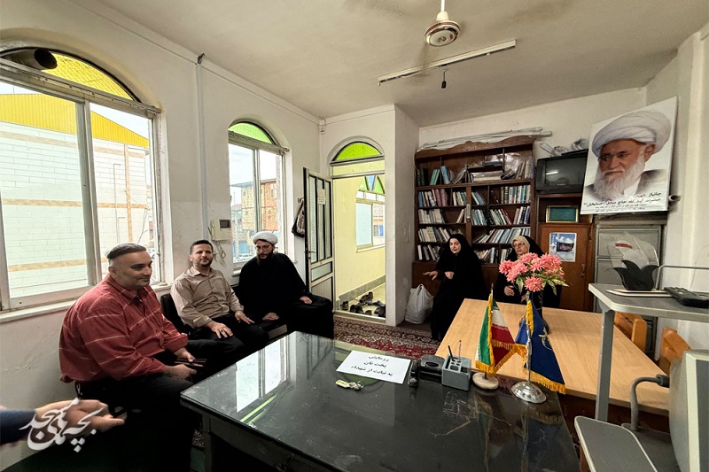 بازديد از کانون فرهنگي هنري فاطميه(س) تولم شهر