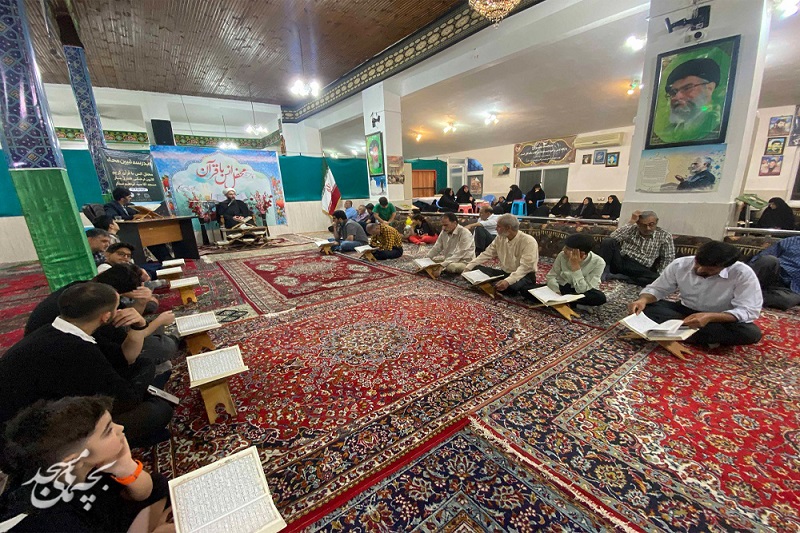 برگزاري محفل انس با قرآن در کانون منار سنگر