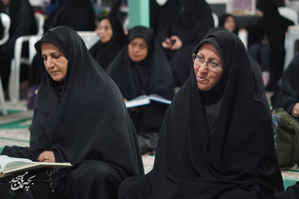 محفل انس با قرآن در مسجد جامع ملاط