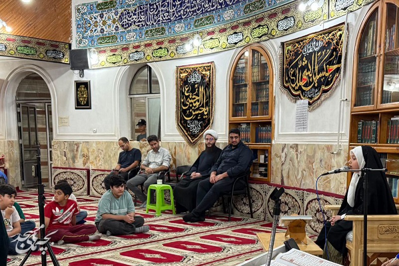 برگزاري مسابقه قرآني " طرح ملي حفظ جزء سي قرآن کريم" در کانون امام حسين(ع) رشت
