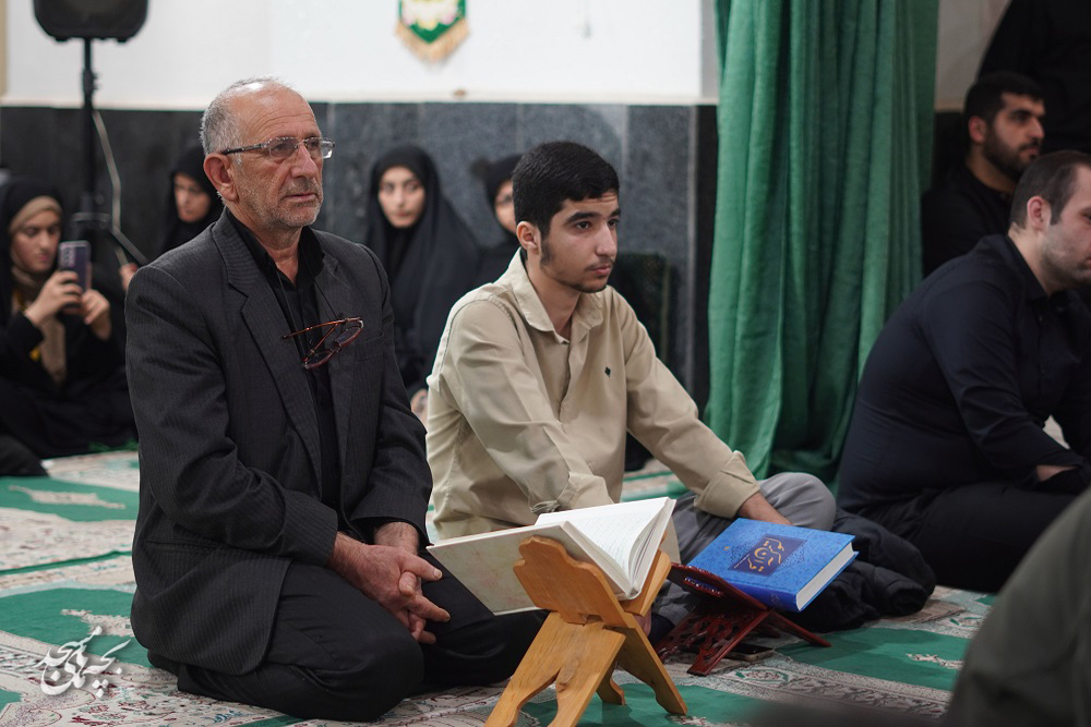محفل انس با قرآن در مسجد جامع ملاط