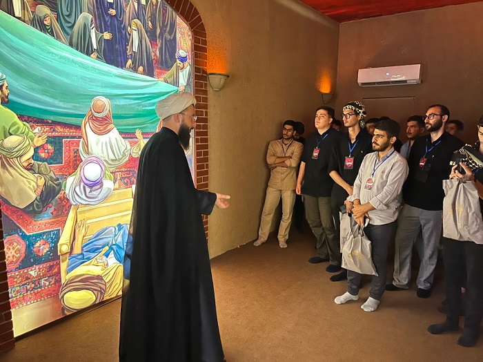بازديد منتخبين کانونهاي مساجد گيلان از نمايشگاه "مسجد جامعه پرداز"