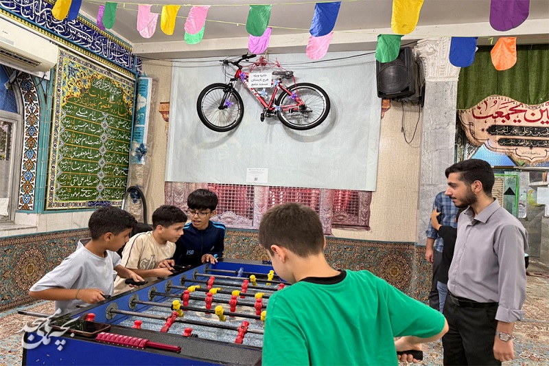 بازديد از کانون انصار المهدي (عج) مسجد جامع صومعه سرا