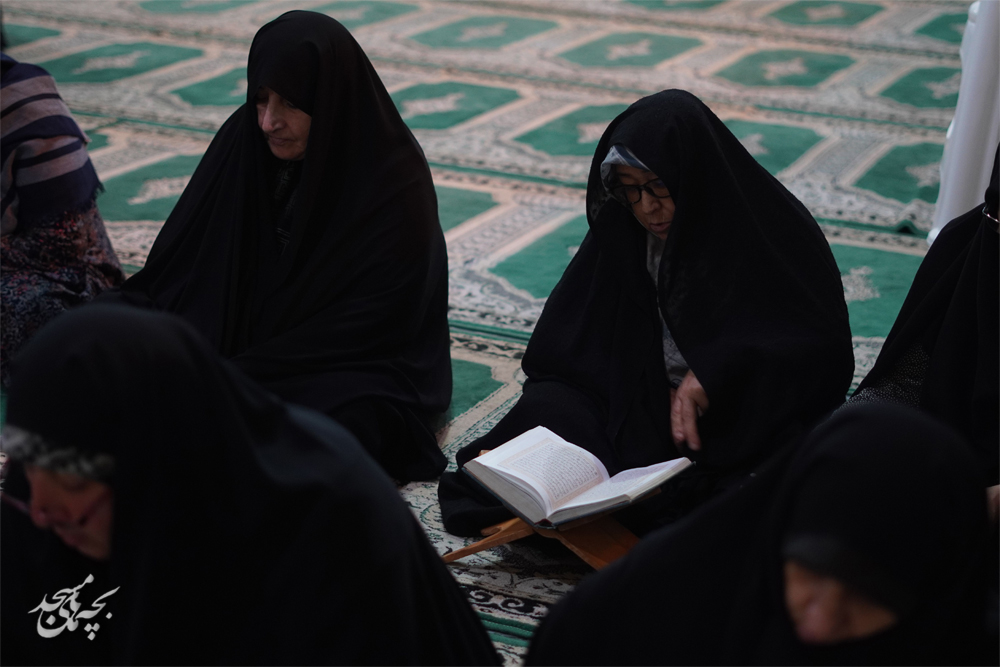 محفل " انس، تدبر و تلاوت قرآن کريم" در مسجد جامع شاندرمن