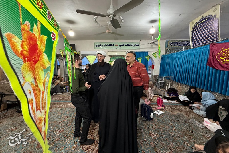 بازديد از کانون محبان بقيه الله (عج) صومعه سرا