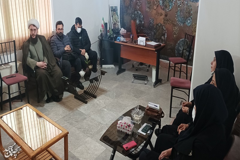 ديدار با امام جمعه شهرستان رودسر و فرماندار