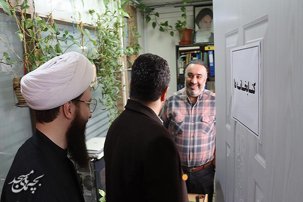 بازديد مديرکل فرهنگ و ارشاد اسلامي گيلان از دبيرخانه کانونهاي فرهنگي هنري مساجد استان
