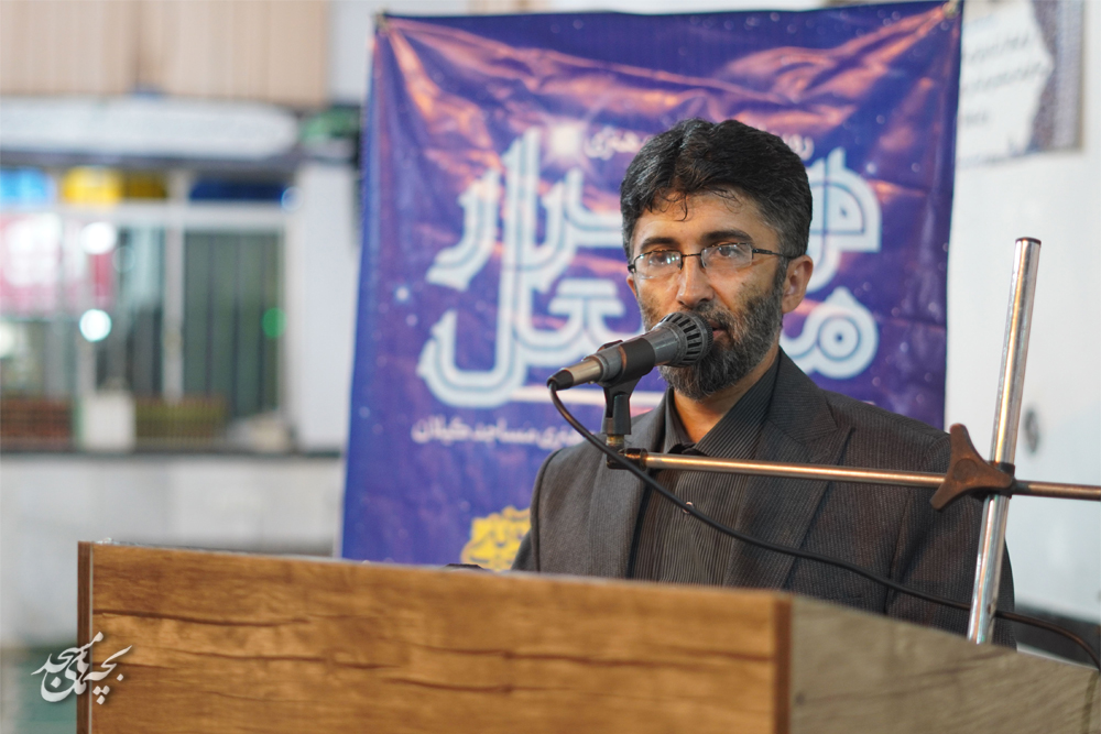 محفل" انس، تدبر و تلاوت قرآن کريم" در مسجد جامع شاندرمن