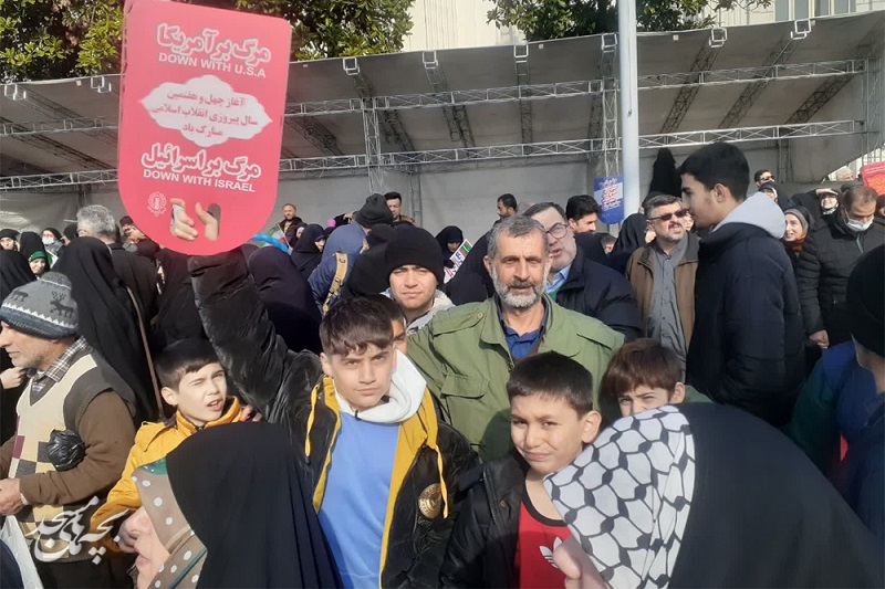 حضور اعضاي کانون هاي مساجد گيلان در راهپيمايي 22 بهمن