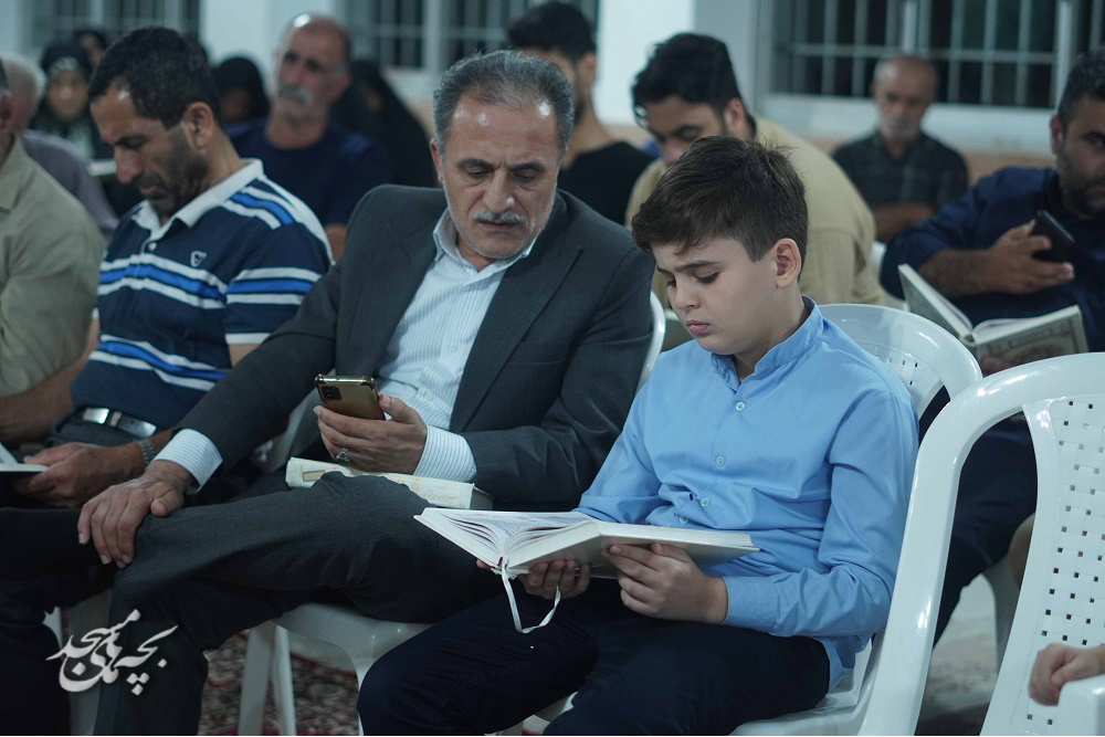 محفل انس با قرآن در کانون شهيد بخشعلي زاده ملاسرا