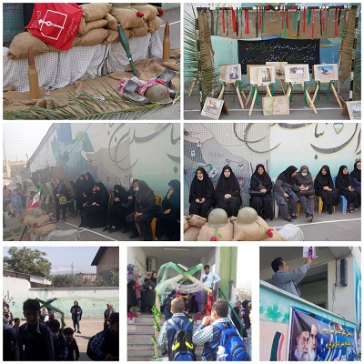 برگزاري محافل شهدايي کانون شهداي جوبن رودبار در مدارس