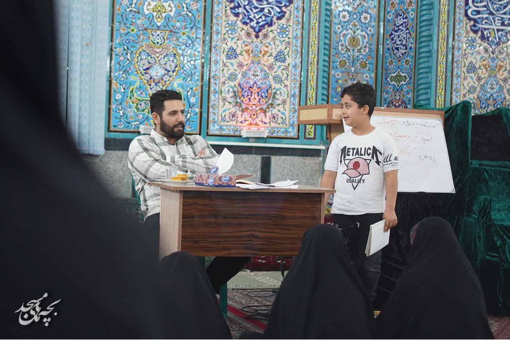 دوره آموزشي "فن بيان" در کانون جواد الائمه(ع)