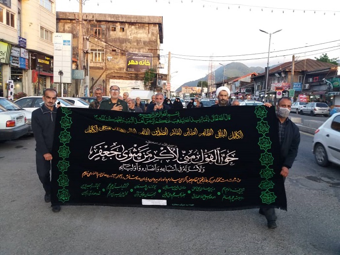 مساجدئ استان گيلان در سوگ ششمين اختر تابناک آ؛فتاب امامت و ولايت