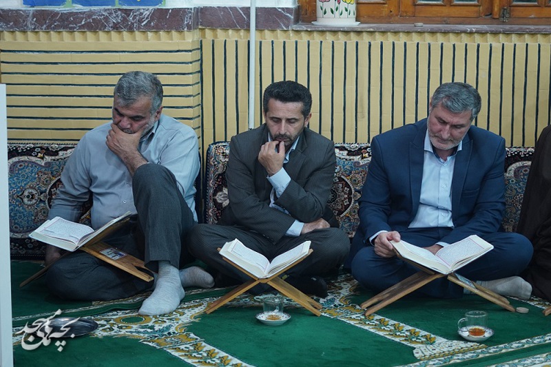 محفل انس با قرآن در کانون اهل بيت(ع) آستانه اشرفيه