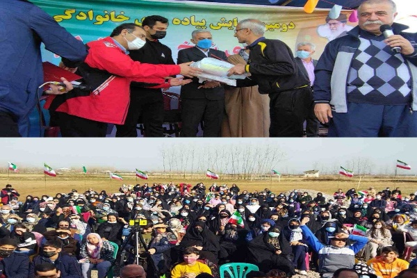 دومين همايش پياده روي خانوادگي روستاي شيخ محله به همت کانون آل عبا صومعه سرا