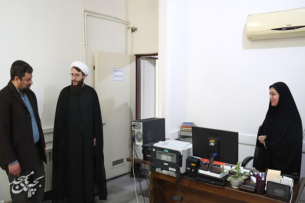 بازديد مديرکل فرهنگ و ارشاد اسلامي گيلان از دبيرخانه کانونهاي فرهنگي هنري مساجد استان