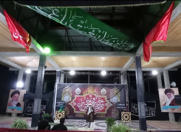 برگزاري مراسم عزاداري محرم در مسجد سيدالشهدا(ع) شهرستان تالش