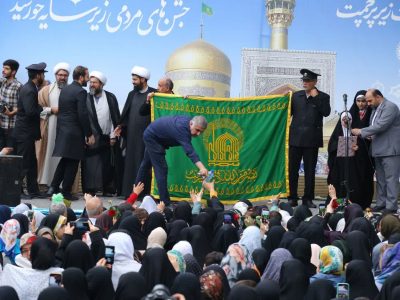 گيلان با حضور خدام رضوي عطر امام رضايي گرفت