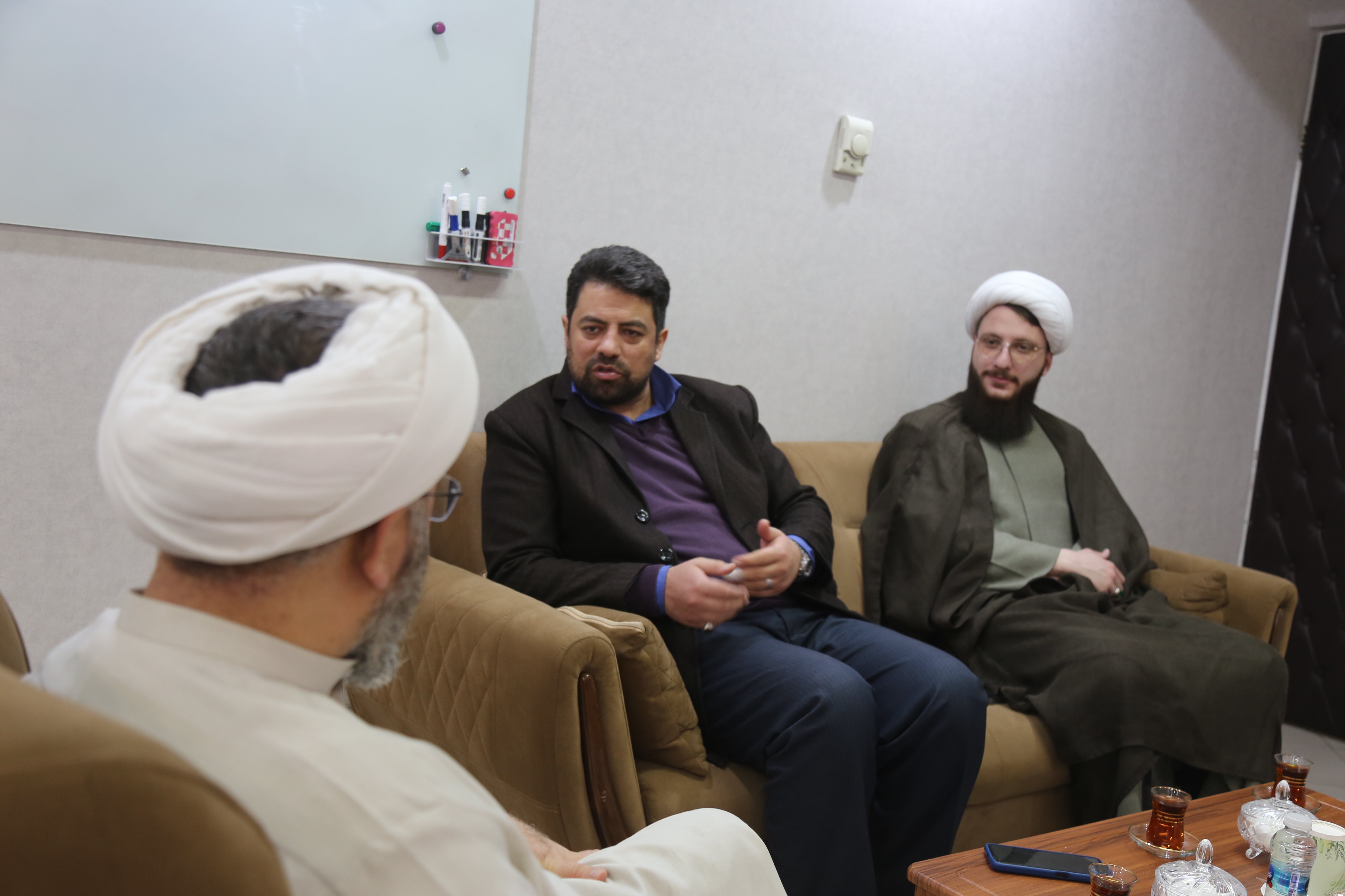 ديدار با رييس ستاد کانونهاي فرهنگي هنري مساجد کشور
