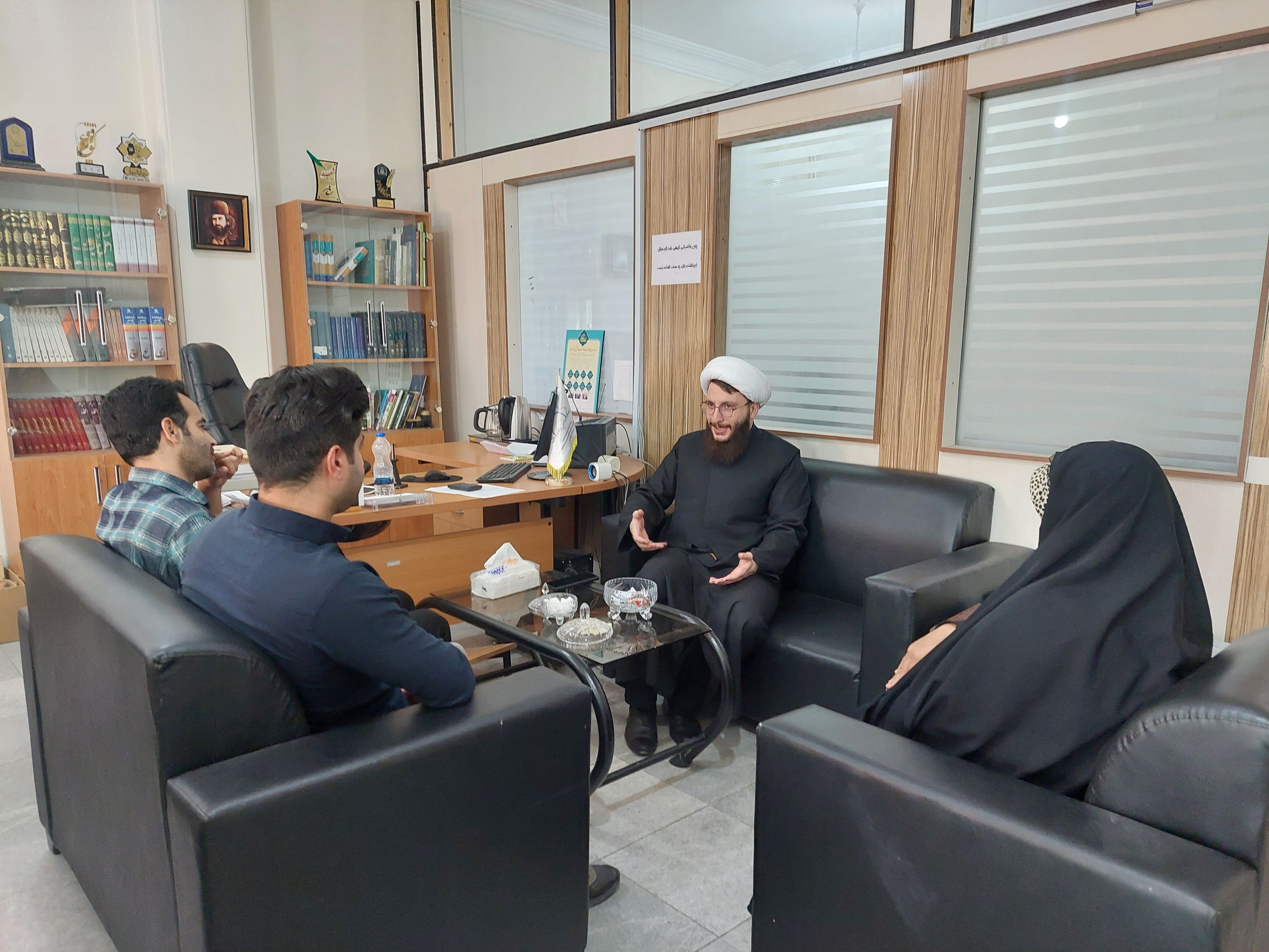 ديدار مديران کانونهاي مساجد گيلان با مدير ستاد استان