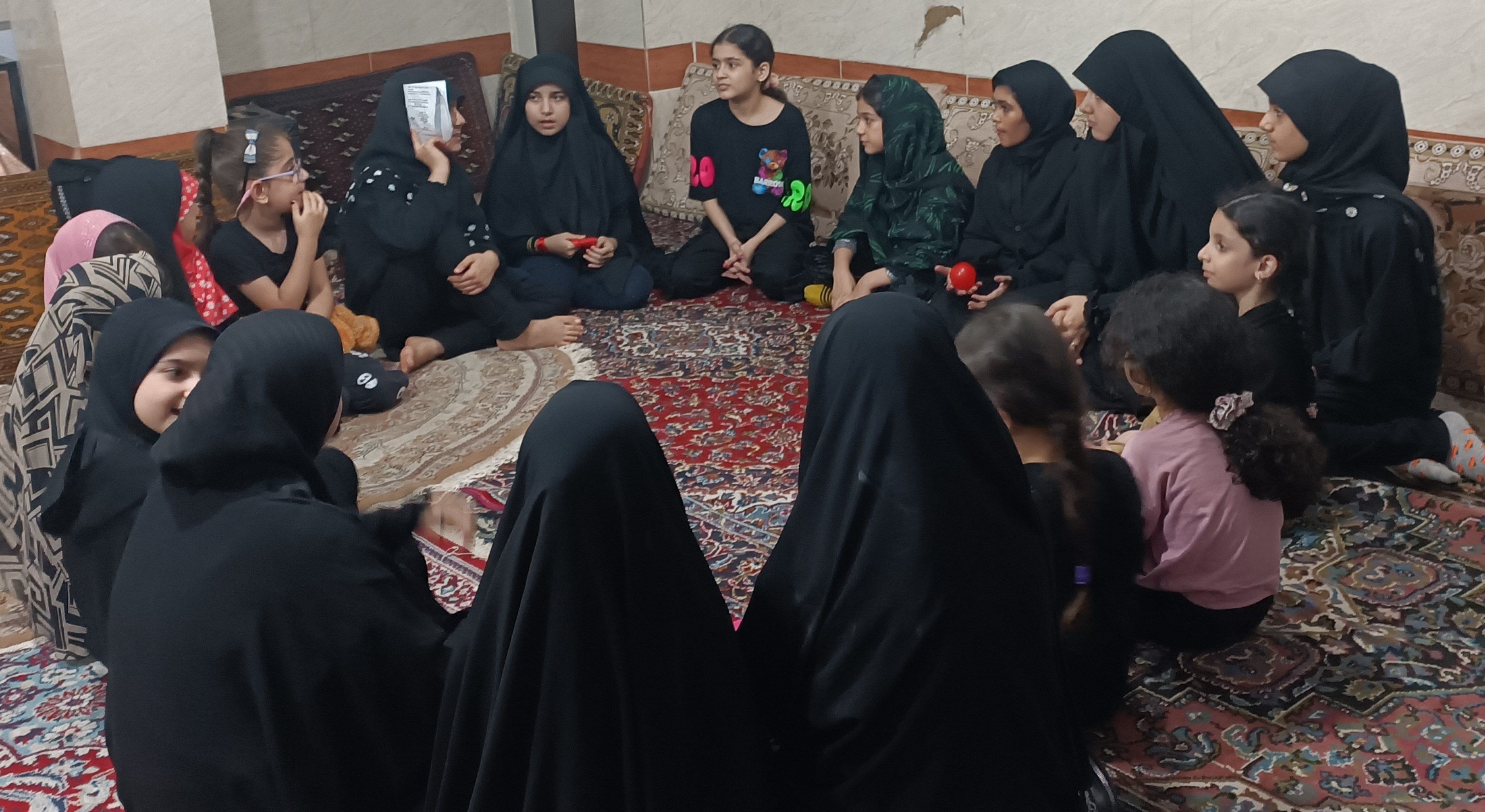 برپايي حسينيه کودک در کانون امام رضا(ع ) رشت