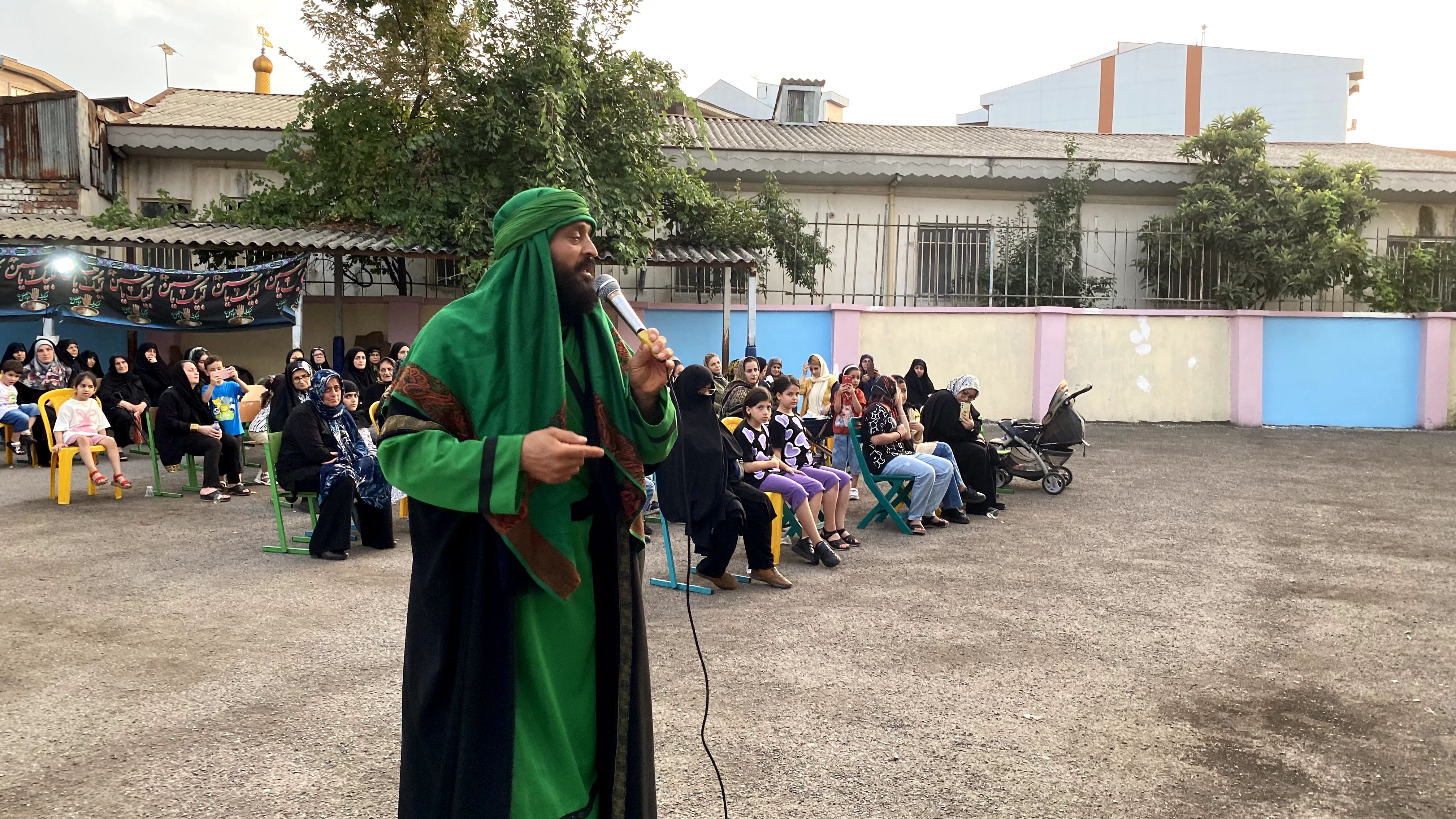 تعزيهخواني عاشورا در کانون فرهنگي هنري «ثقلين»