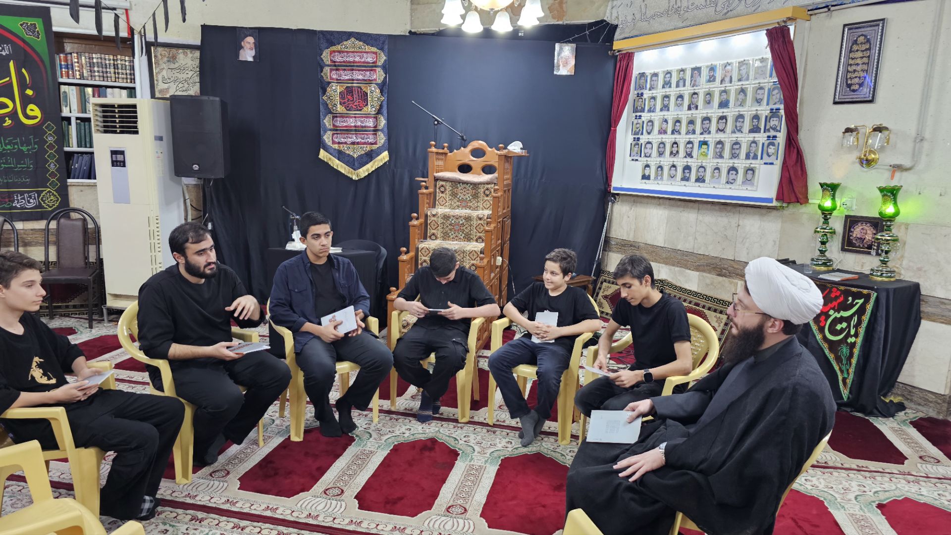 کتابخواني با عطر و بوي مسجد/ برپايي حلقههاي کتابخوان در کانون ديار ميرزا
