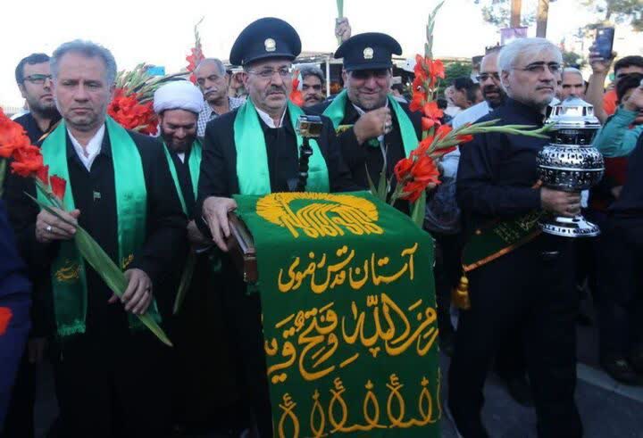 کانون فرهنگي هنري المهدي مدير ستاد استقبال از خادمين رضودي در سنگر
