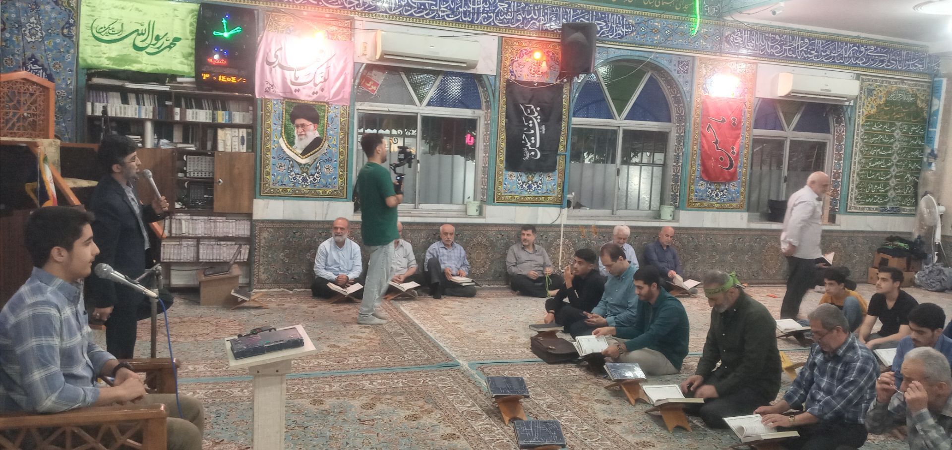 محفل انس با قرآن، نذر کانون انصارالمهدي(عج) براي نصر ايران